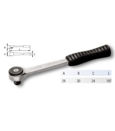 LLAVE CARRACA 3/8" 115.501 DE RUEDA