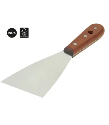 ESPATULA ESP. FLEXIBLE OBLICUA INOX 5cm