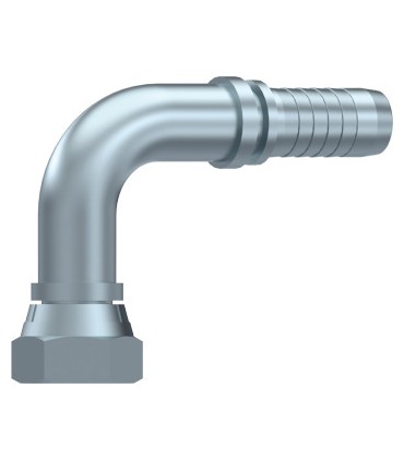 HEMBRA GIRATORIA 90° BSP CON JUNTA (SERIE STANDARD)
