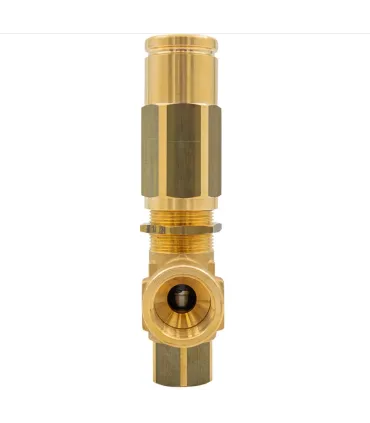 VALVULA SEGURIDAD AGUA 3/4"TARADA 220 Bares, CAUDAL 200lt/min.