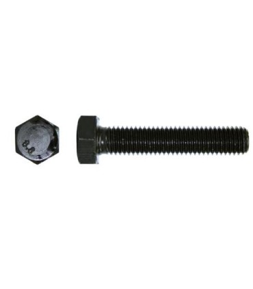 MF10X(100)X10 TORNILLO HEXAGONAL DIN 933 8.8 NEGRO