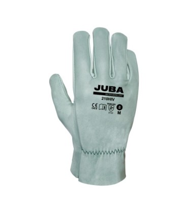 GUANTE PIEL VERDES JUBA 210-HIV T9
