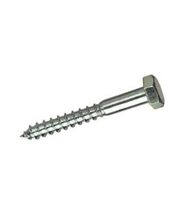 M10X100 TORNILLO TIRAFONDO DIN 571 ZINCADO