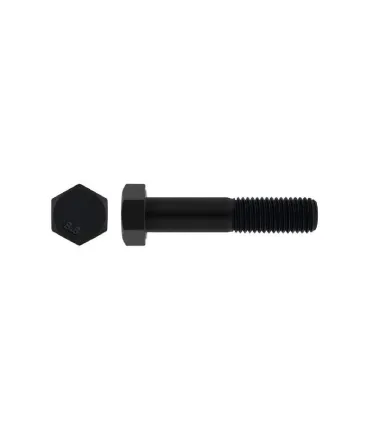 M30X320 TORNILLO HEXAGONAL DIN 931 8.8 NEGRO