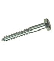 M5X45 TORNILLO TIRAFONDO DIN 571 ZINCADO