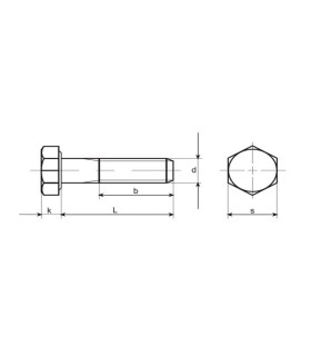 TORNILLO DIN 931 INOX A4