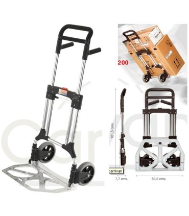 CARRO ALUMINIO PLEGABLE S-200 200KG
