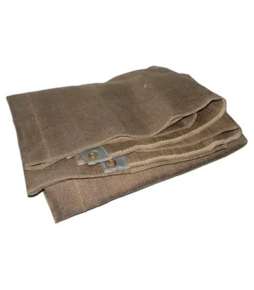 MANTA 3,8x4 MTROS TELA AISLANTE CALOR Y PROYECCIONES SOLDADURA 1500ºC 1,4mm