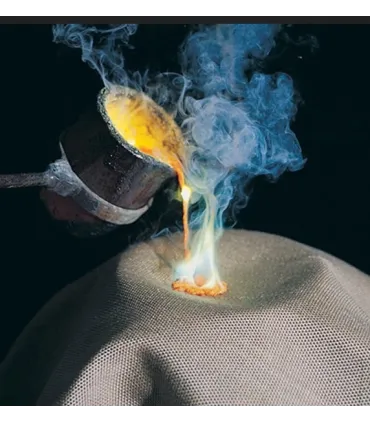 MANTA 3,8x4 MTROS TELA AISLANTE CALOR Y PROYECCIONES SOLDADURA 1500ºC 1,4mm