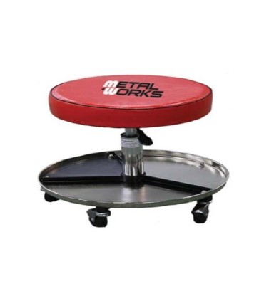 TABURETE MECANICO ALTURA AJUSTABLE C/BASE