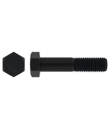 TORNILLO DIN 931 10.9 NEGRO