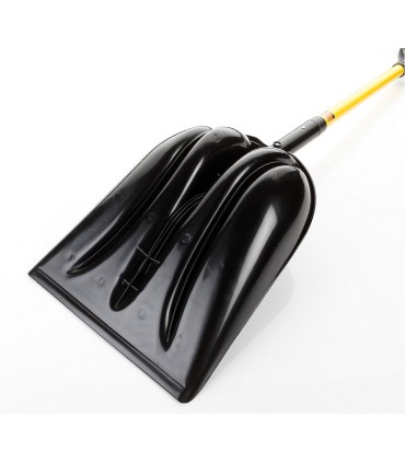 PALA PLASTICO ANTICHISPA/HIELO MANGO ANILLA
