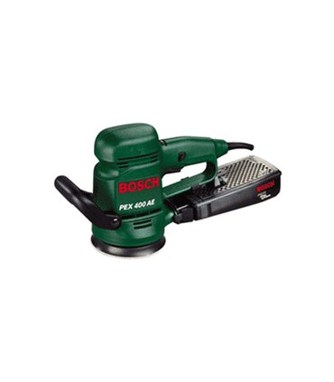LIJADORA D.125mm. 400W ELEC. BOSCH (PEX400AE)