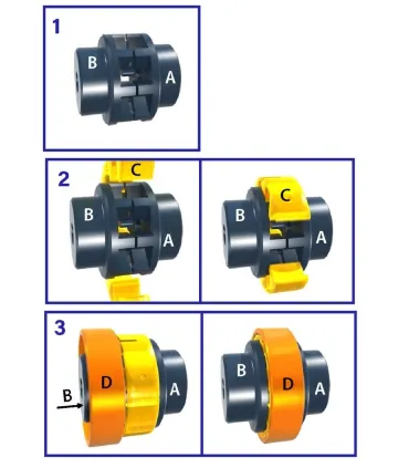 ACOPLAMIENTO SAMIFLEX CUBO 64 RA-1