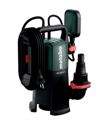 BOMBA SUMERGIBLE AGUA SUCIA METABO 0,7bar 12m3/H  410W SP120-35S