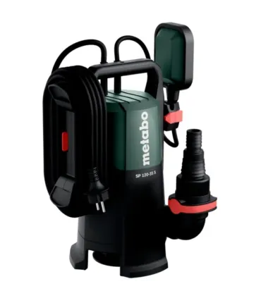 BOMBA SUMERGIBLE AGUA SUCIA METABO 0,7bar 12m3/H  410W SP120-35S