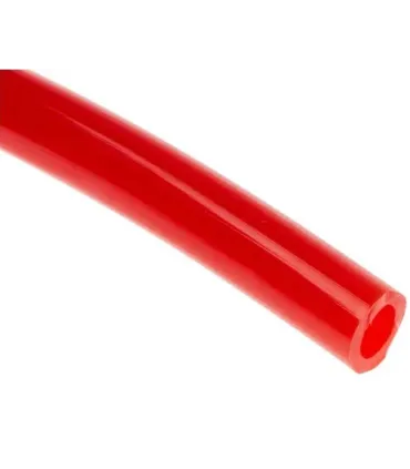 ROLLO 25m TUBO POLIURETANO ROJO 4X6