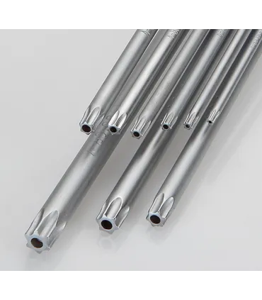 JUEGO 9 LLAVE TORX CODO INVIOLABLE T-10/T50