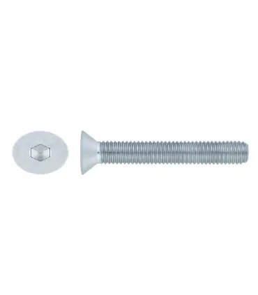 M3X6 TORNILLO AVELLANADO DIN 7991 10.9 ZINCADO