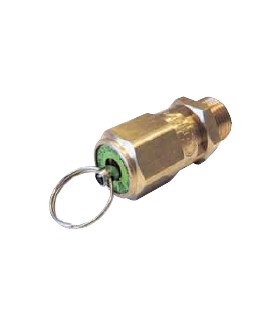 VALVULA SEGURIDAD 1/2" TARADA  a 10 bares