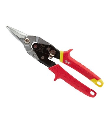 TIJERAS CORTA CHAPA CORTE RECTO MILWAUKEE