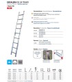 ESCALERA ALUM 1 TRAMO 8 PELD 2,50Mt