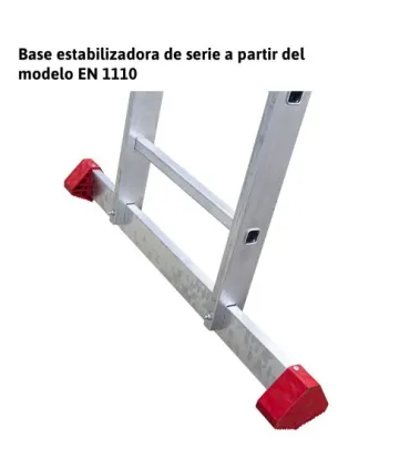 ESCALERA ALUM 1 TRAMO 8 PELD 2,50Mt