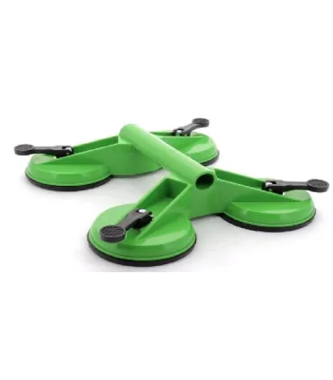 VENTOSA CUADRUPLE Ø115mm 120Kg PLASTICO