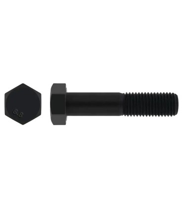 TORNILLO DIN 931 8.8 NEGRO