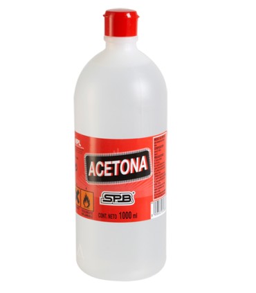BOTELLA ACETONA 1 LITRO