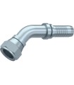 HEMBRA GIRATORIA 45° 3/4" 16H UNF DN 1/2"