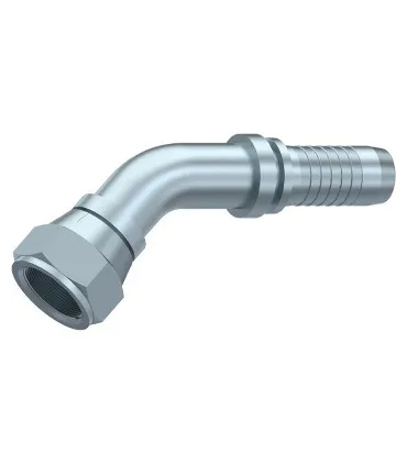 HEMBRA GIRATORIA 45° 7/8" 14H UNF DN 1/2"