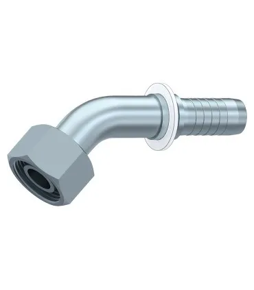 HEMBRA GIRATORIA 45° MÉTRICA CON JUNTA Ø 38 S 52X2 DN 1"1/4