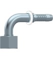 HEMBRA GIRATORIA MÉTRICA 90° SERIE FRANCESA Ø 13,2 M20X1,5 DN 3/8"