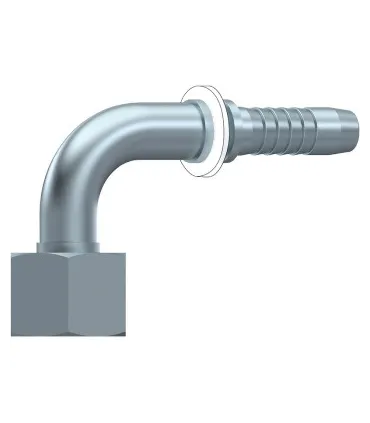 HEMBRA GIRATORIA MÉTRICA 90° SERIE FRANCESA Ø 16,7 M24X1,5 DN 1/2"