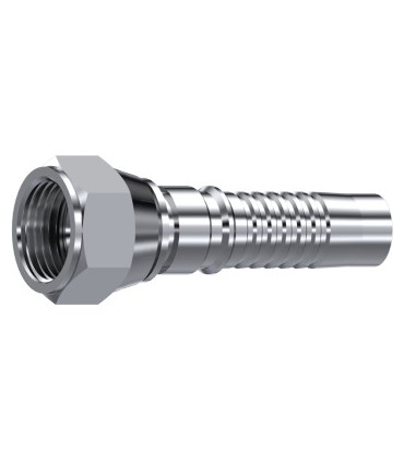 HEMBRA GIRATORIA  RECTA JIC 37° INTERLOCK 1"1/16 12H UNF DN 3/4"