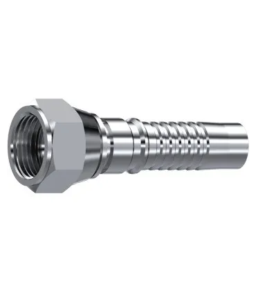 HEMBRA GIRATORIA  RECTA JIC 37° INTERLOCK 1"1/16 12H UNF DN 3/4"