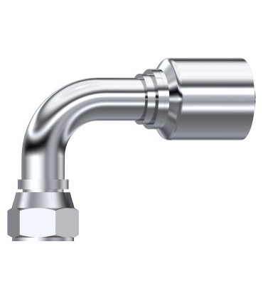HEMBRA GIRATORIA  90° UNA SOLA PIEZA SERIE BW JIC 37° 1"1/16 12H UNF DN 3/4"
