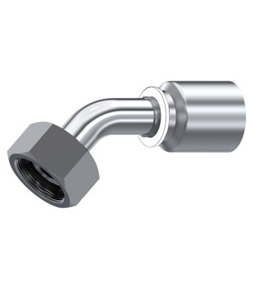 HEMBRA GIRATORIA METR,45°UNA SOLA PIEZA S,BW C,24°C/J M36X2 DN 3/4"