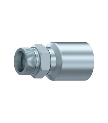 MACHO FIJO MET,UNA SOLA PIEZA S,BW C,24° M36X2 DN 3/4"