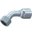 HEMBRA GIRATORIA 45° UNA SOLA PIEZA S,BW ORFS A,PLANO 1"7/16 12H UNF