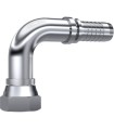HEMBRA GIRATORIA  90° CONO 60° C/J TÓRICA INOX 1/4" BSP DN 1/4"