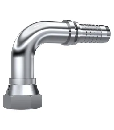 HEMBRA GIRATORIA  90° CONO 60° C/J TÓRICA INOX 3/8" BSP DN 3/8"