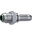 MACHO ROSCA JIC CONO 37° +JUNTA INOX 3/4" 16H UNF DN 1/2"