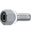 HEMBRA GIRATORIA RECTA MÉTRICA C/JUNTA TÓRICA -INOX Ø 8 S M16X1.5 DN 1/4"
