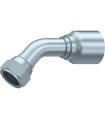 HEMBRA GIRATORIA  45° S.43 UNA SOLA PIEZA JIC37° 1"1/16 12H UN DN 5/8"