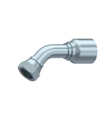 HEMBRA GIRATORIA 45° BSP UNA PIEZA (SERIE 43)