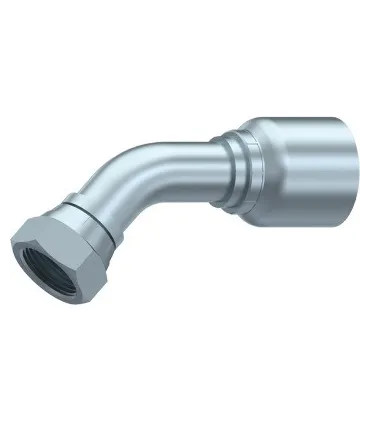 HEMBRA GIRATORIA 45° BSP UNA PIEZA (SERIE 43)