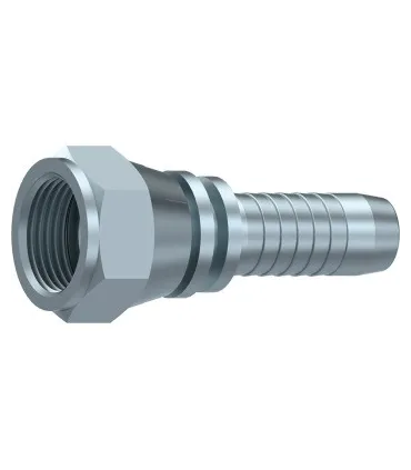 HEMBRA GIRATORIA RECTA JIC37° 9/16" 18H UNF DN 1/4"