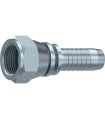 HEMBRA GIRATORIA RECTA JIC37° 9/16" 18H UNF DN 1/4"